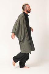 Unisex Green Haori Jacket