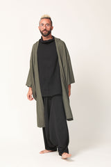 Unisex Green Haori Jacket
