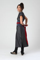 Wrap Obi Belt, Waist Tie Belt, Wide High Waist belt, Bohemian sash, Red Obi belt, Grey women's Obi belt, Boho Extra long belt, Women's Belt