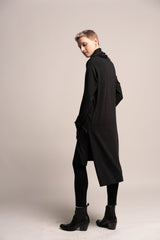 Gray Tunic Top, Women's long tunic top, Turtle Neck Tunic, Urban Clothing, Grey Tunic , Loose Top, Long Sleeve Tunic, Long Tops For Women