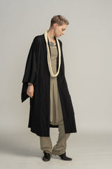 Haori Jacket, Kimono jacket Haori for women, Unisex Japanese Haori, Black Urban Clothing, Black Haori Jacket, Women's Bohemian Haori