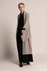 Unisex Haori Jacket, Japanese Kimono jacket for women, Gray Urban Clothing, Grey Haori Jacket, Women's Bohemian Haori, Oversized Coat