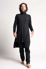 Grey Turtle Neck men