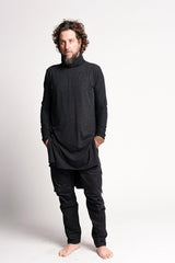 Grey Turtle Neck men