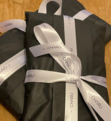 Grey Bell Sleeve Wrap Kimono Cardigan