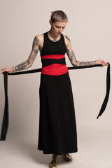 Red Obi belt, Grey women&#39;s belt, High waist belt,  Bohemian sash, Extra long Wide belt, Women&#39;s Belt, Wrap Belt, Waist Tie Belt, Wide belt