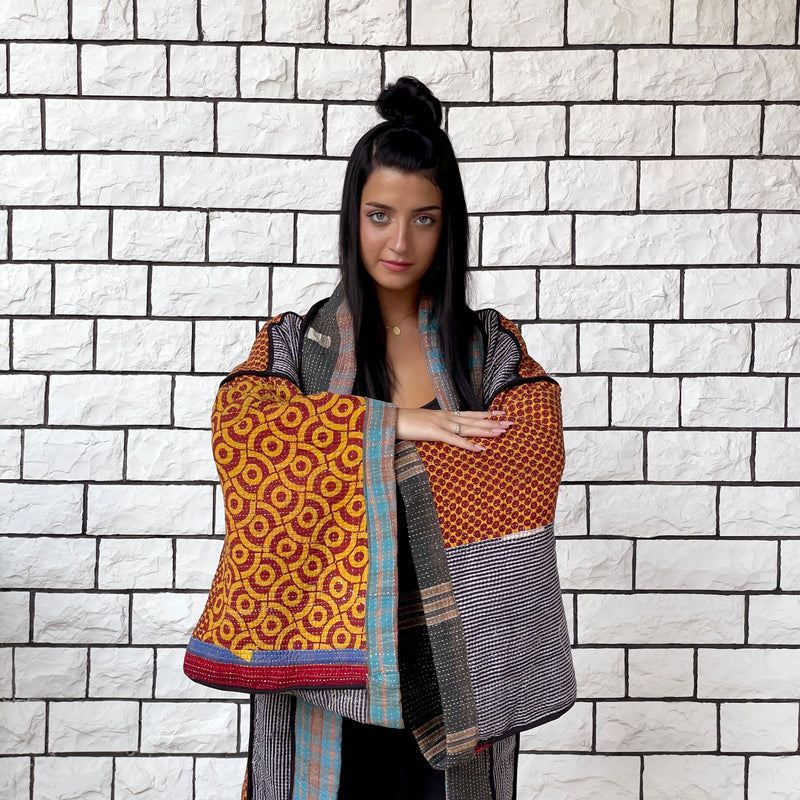Grey Bell Sleeve Wrap Kimono Cardigan – Urbanic Tribe by Charu